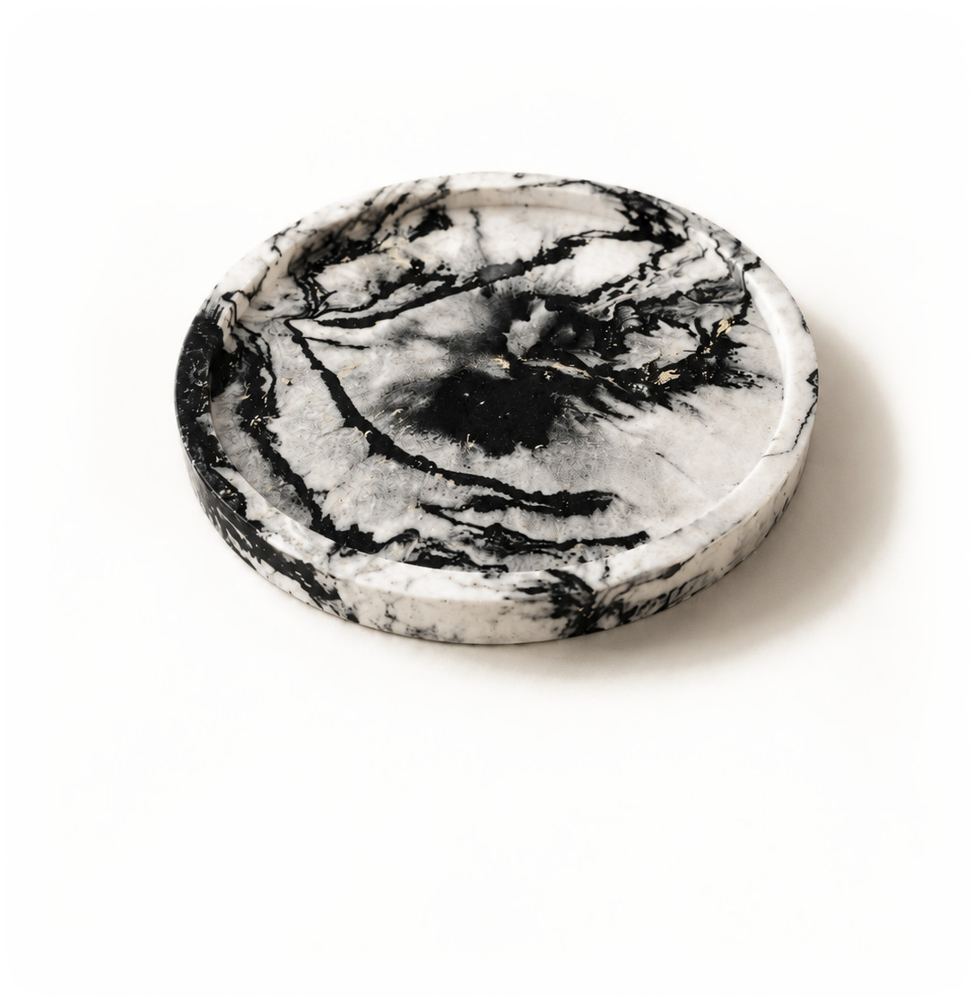 Marble Tray in premium water-based eco-resin
